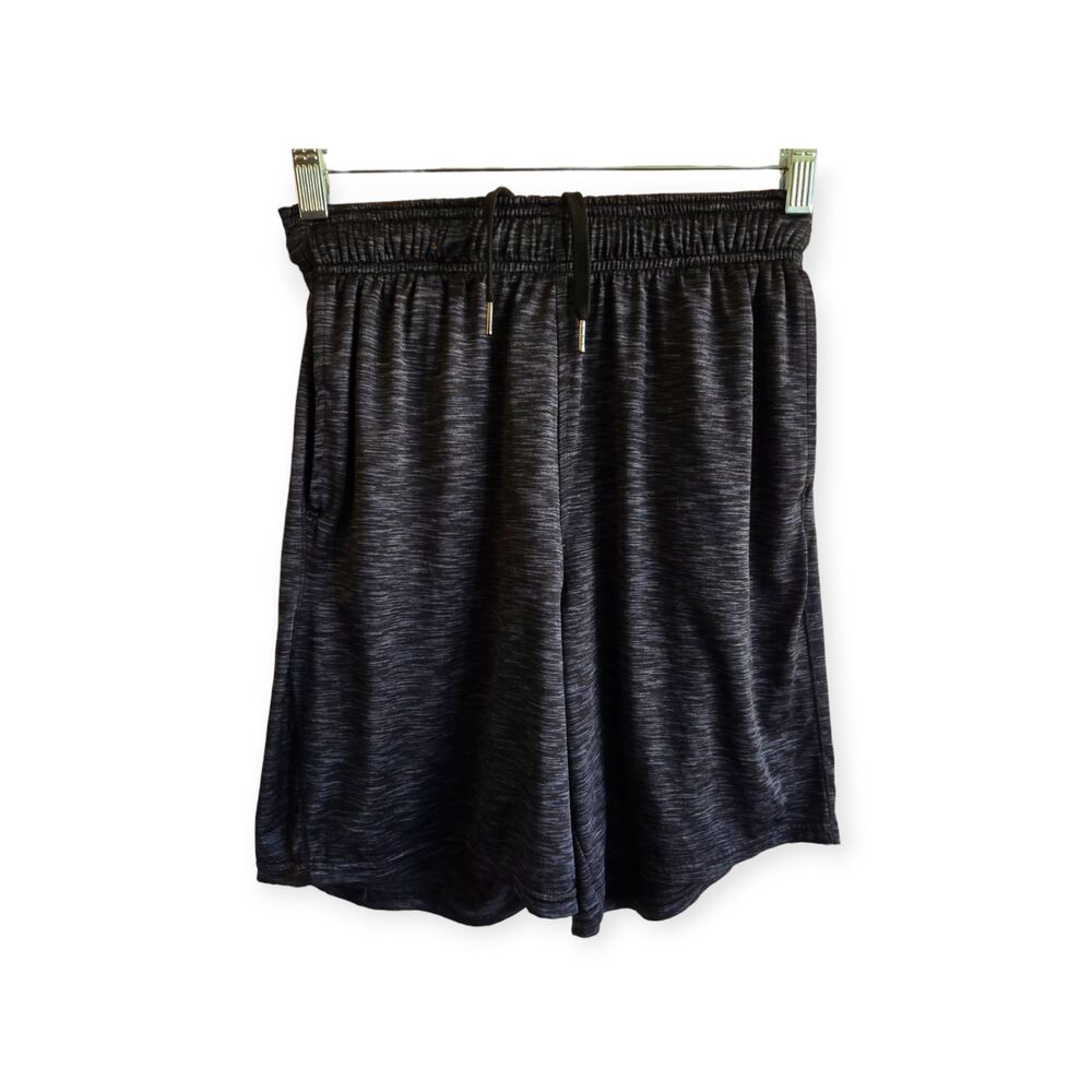 90 Degrees By Reflex Athletic Basketball Shorts Men's S Heathered Black